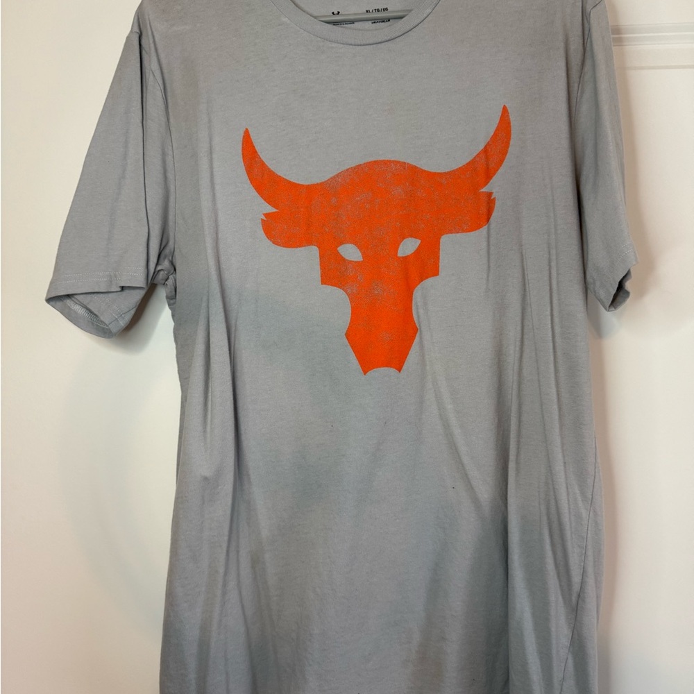 Project Rock Men's Gray T-Shirt